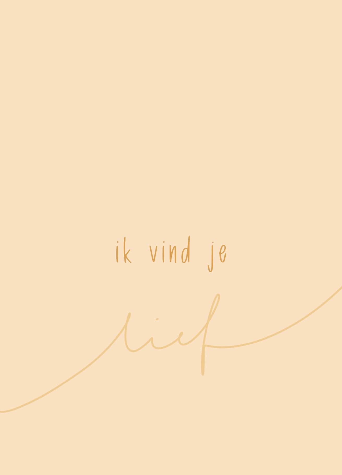 Je Bent Lief