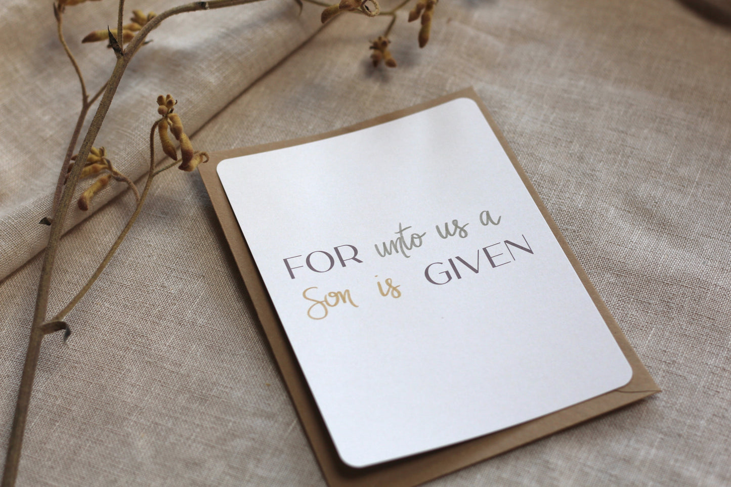 Unto us