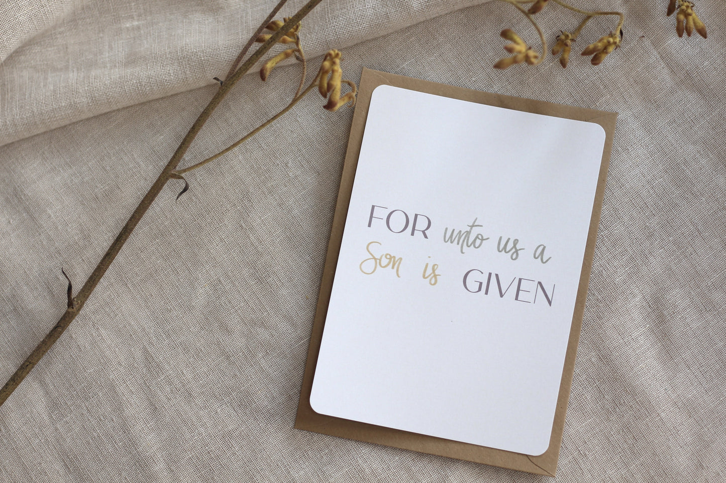 Unto us